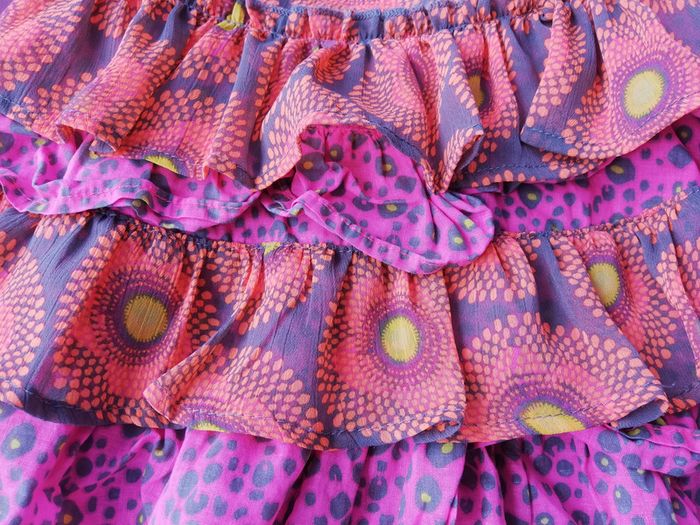 Jupe 2 ans à volants 92 cm - photo numéro 2