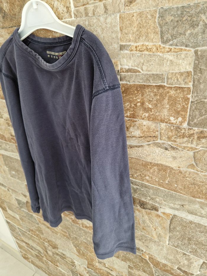 1 t shirt manche longue bleu a 8 ans marque your nky wear - photo numéro 4