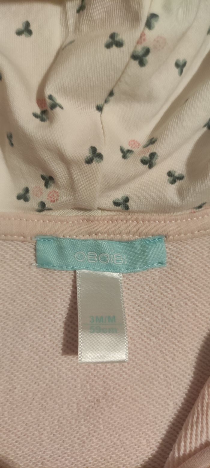 Veste à capuche 3 mois - photo numéro 5