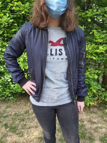 Bomber bleu marine mi-saison T.S - Pimkie