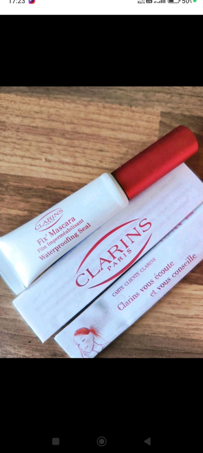 Lot de deux fix mascara Clarins - photo numéro 2