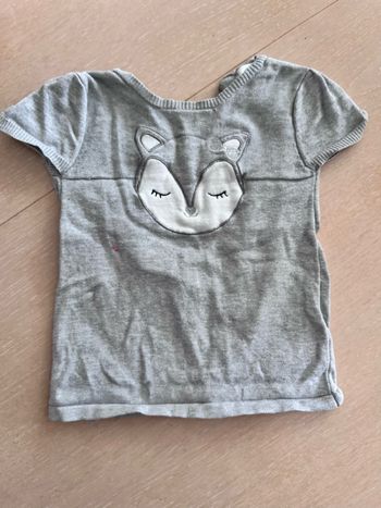 T-shirt gris Kitchoun 9M