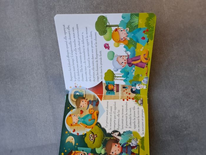 Livre Raiponce neuf Petites princesses Fleurus - photo numéro 4