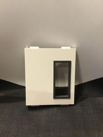 Playmobil mur parois d’angle blanc avec ouverture et contour pièces détachées maison moderne 9266