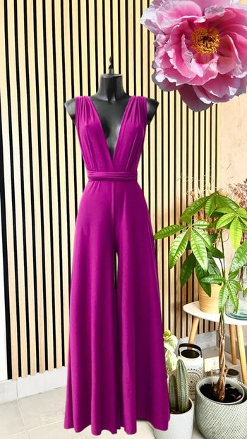 Superbe combi mauve positions multiples très glamour