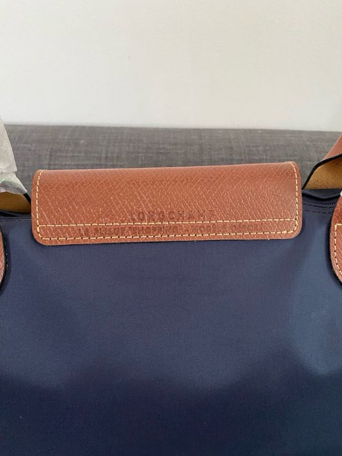 Jolie sac  fourre tout bleu marine - photo numéro 3