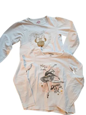 Lot de 2 Tee-shirt à manches longues- 6 ans