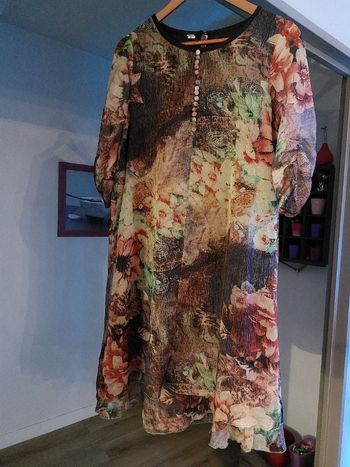 Robe manches trois quart