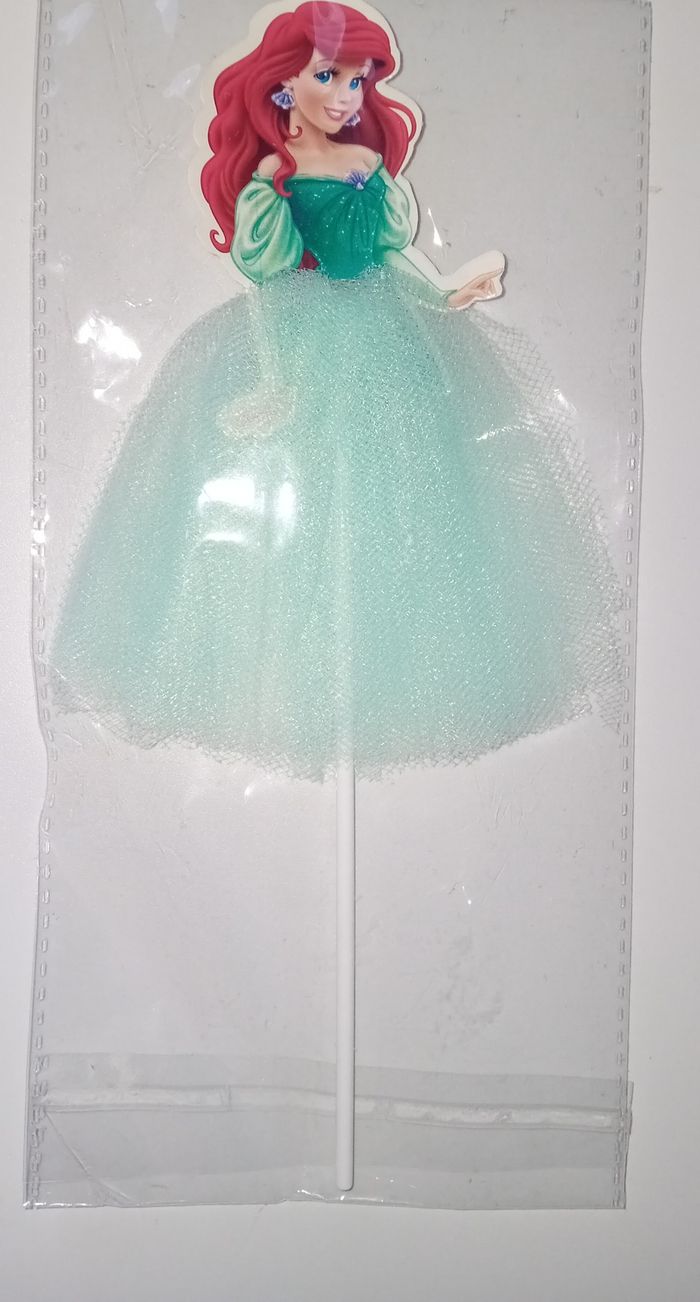 Décoration de gâteau d'anniversaire Princesse Ariel La petite sirène - photo numéro 2