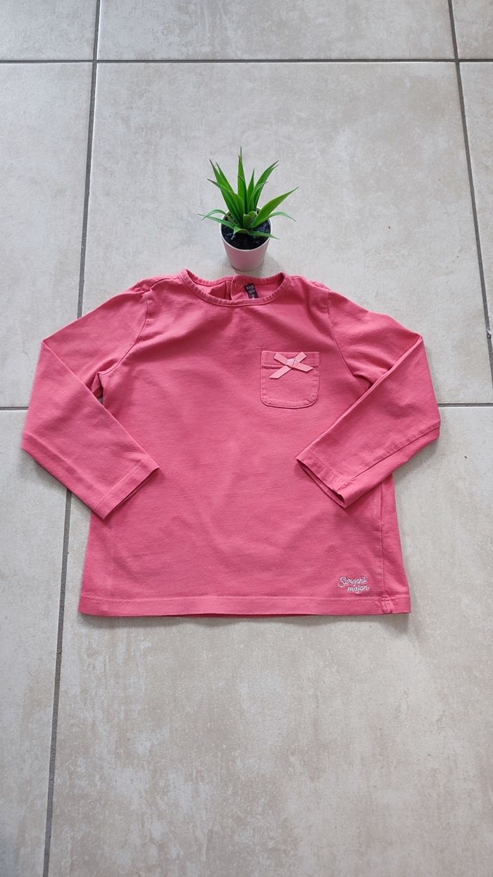 T-shirt manches longues 4 ans sergent major