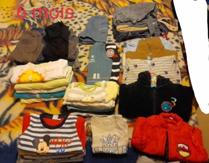 Vend vêtement garçon 6 mois
