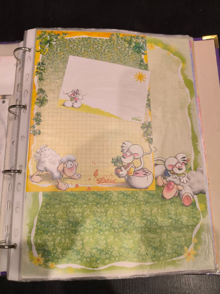 Classeur - Grande collection de fiches, enveloppes, pochettes, post-its, petites fiches, etc. Diddl