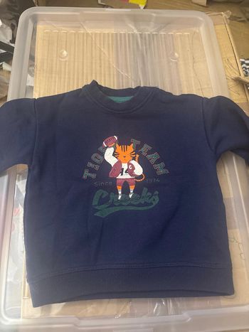 Pull bleu