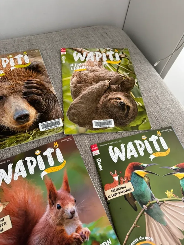 Lot 6 magasines wapiti - photo numéro 7