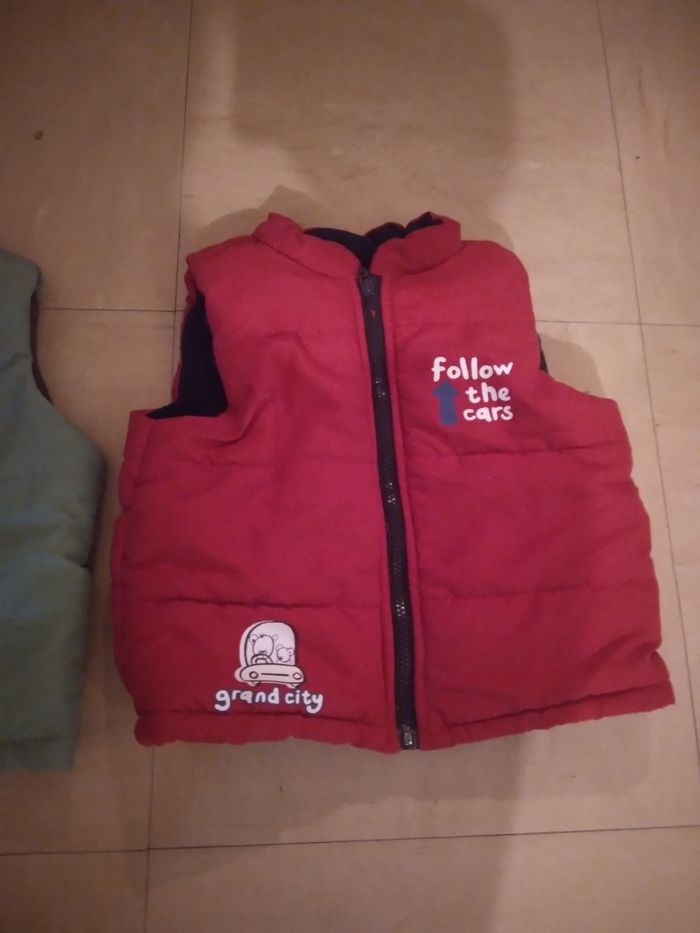 Lot de doudoune sans manche - photo numéro 3