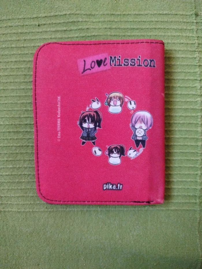 Porte-feuille manga Love Mission - photo numéro 2