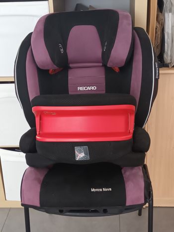 Siège auto Recaro groupe 1/2/2 et bouclier