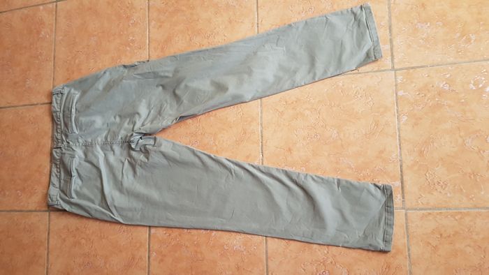 Jeans slim homme 42 kaki Kiabi - photo numéro 5