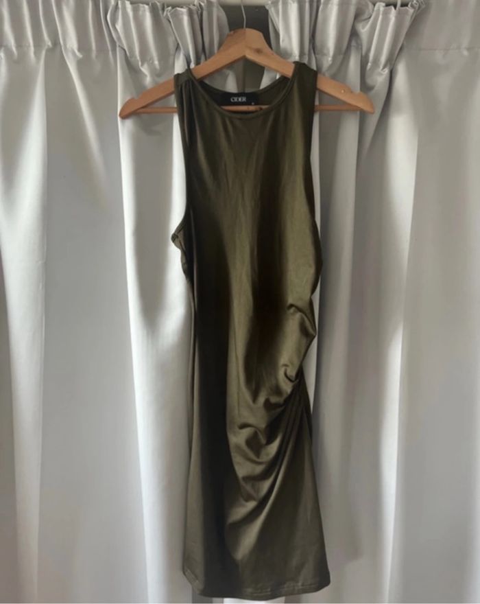 Robe moulante kaki Cider - photo numéro 2