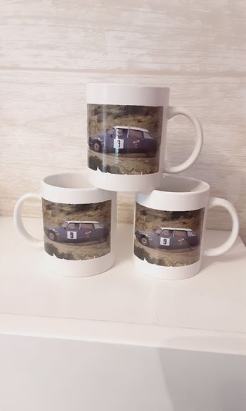 Tasse / mug motif  voiture Citroën DS collection TOTAL