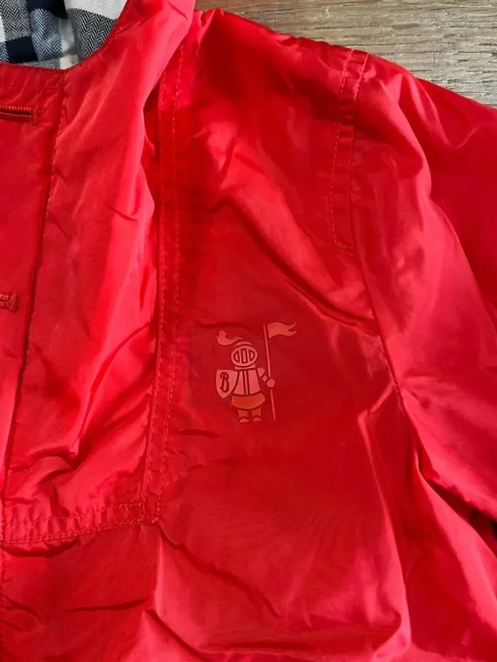 Coupe-vent ou imperméable rouge Burberry - photo numéro 2