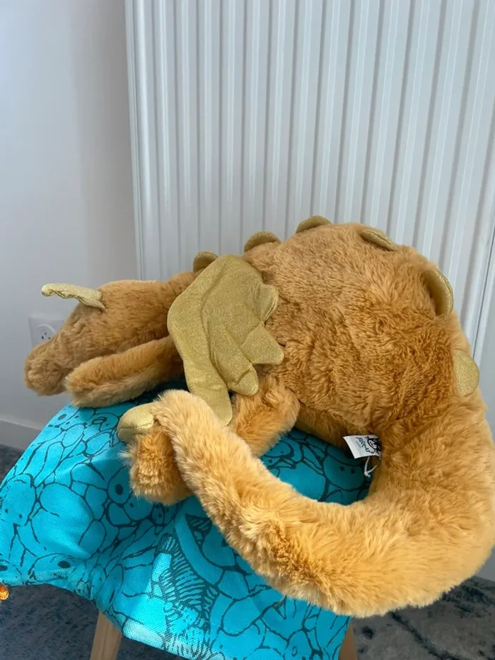 Peluche Jellycat Golden Dragon HUGE 🐉💛 - photo numéro 3