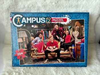 Puzzle campus 12, 204 pièces, sous blister