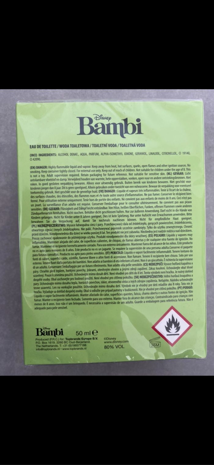 Eau de toilette Bambi - photo numéro 3