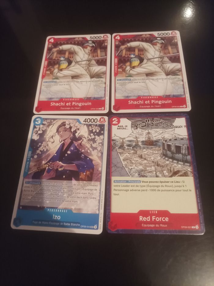Lot de 59 cartes One Piece FR🇨🇵 OP09 les  nouveaux empereurs - photo numéro 2