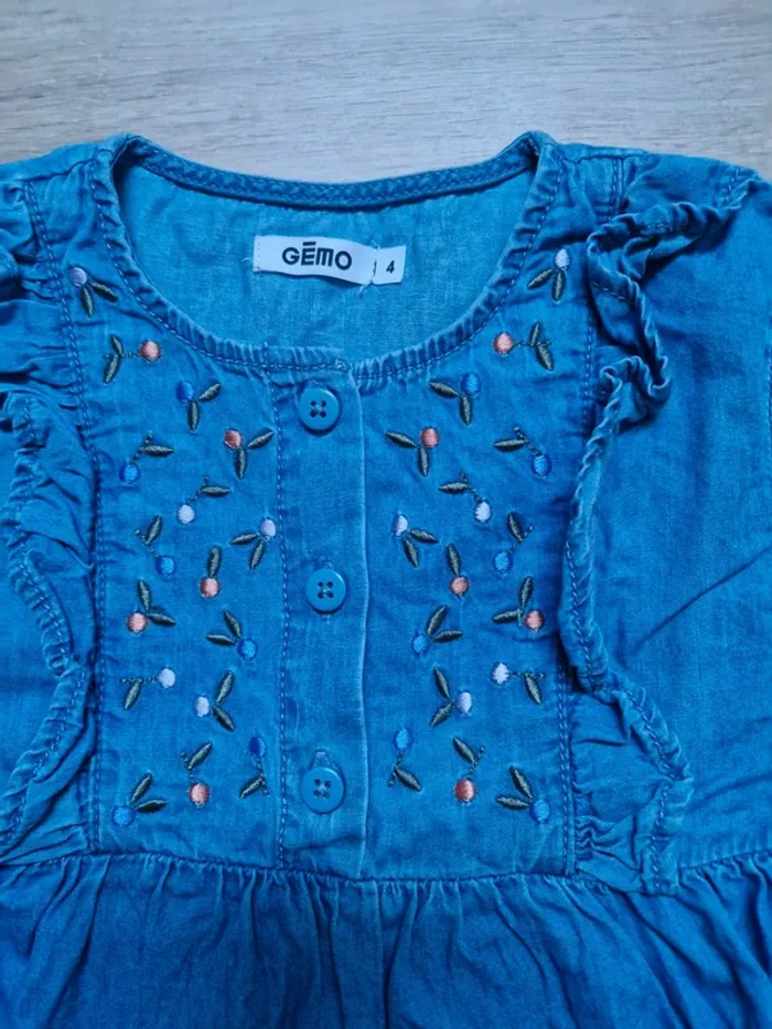 Blouse en jeans - photo numéro 2