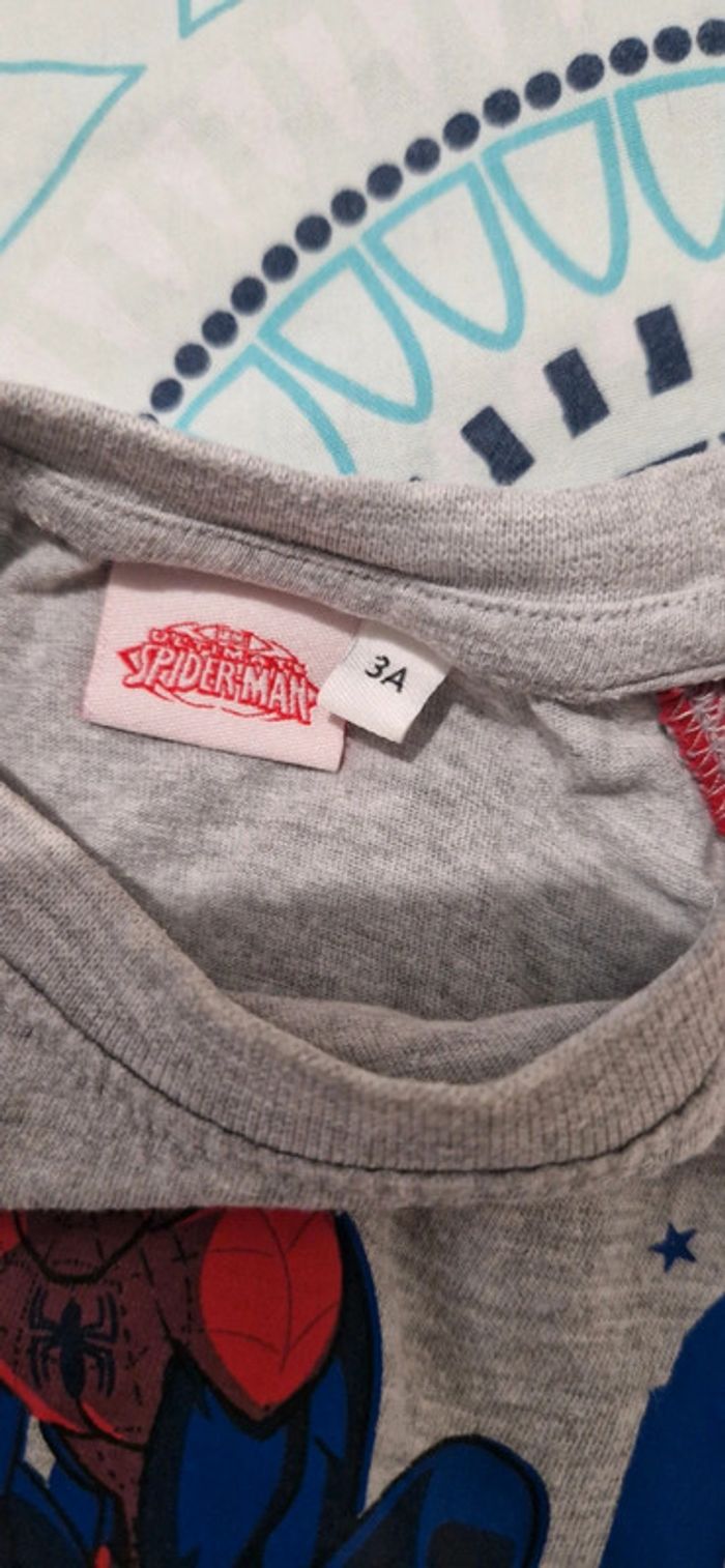 Ensemble short + débardeur Spiderman - 3 ans - photo numéro 7