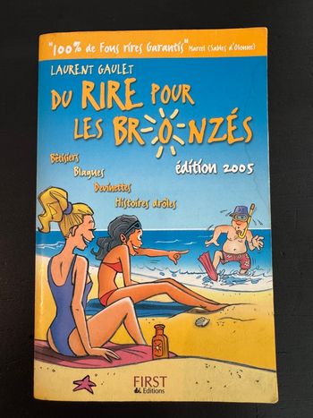 Livre du rire pour les bronzés édition 2005