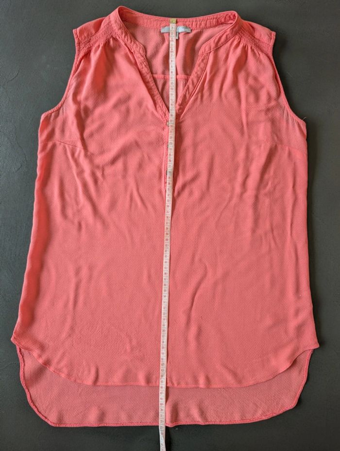 Débardeur corail Etam - Taille 38 - photo numéro 6