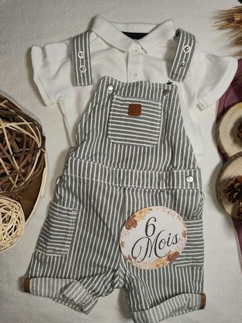 Ensemble garçon 6mois 