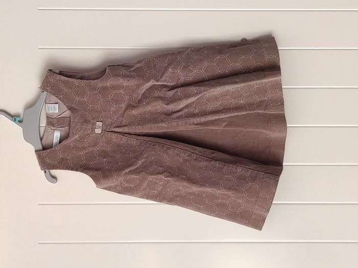 Robe sans manches bébé fille 18 mois – velours - photo numéro 2