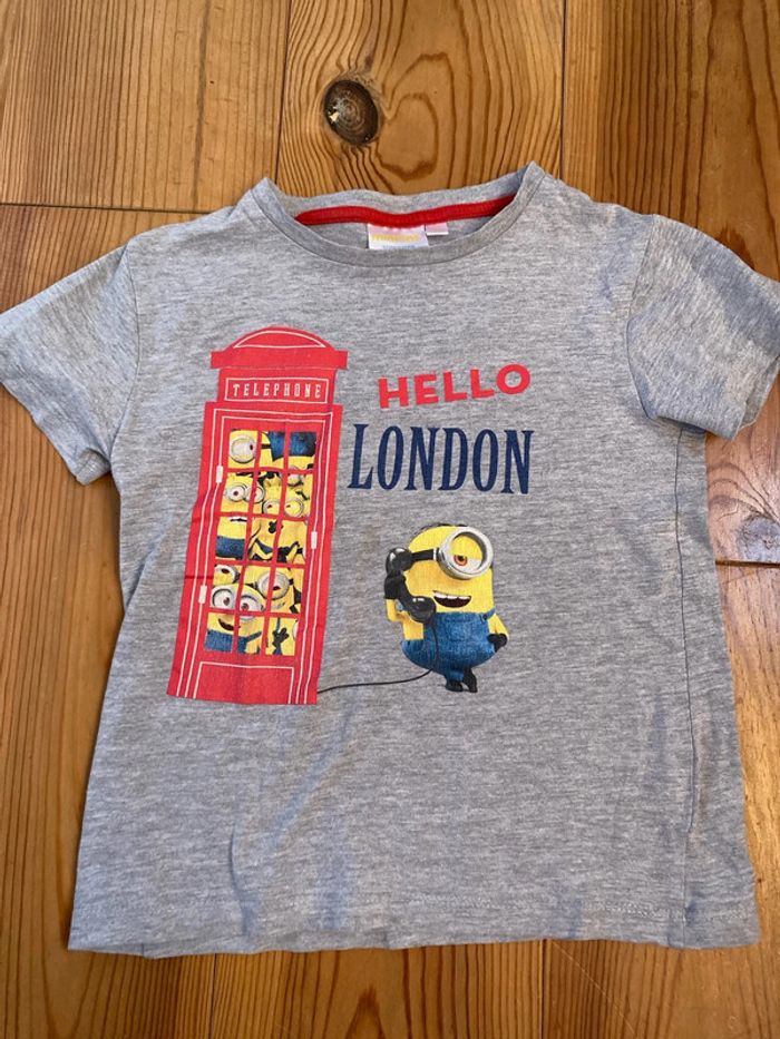Tee shirt Les Minions 6 ans