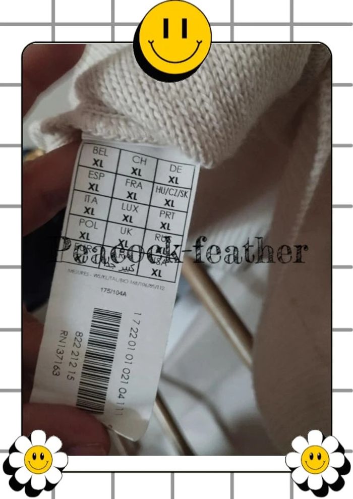 Pull Promod perles crème 42 - photo numéro 4