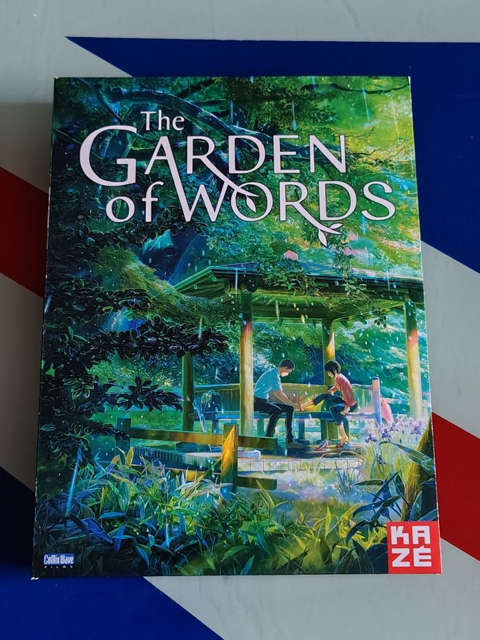 COMBO Collector Blu Ray + DVD Garden of the Words (Makoto Shinkai) RARE - photo numéro 4
