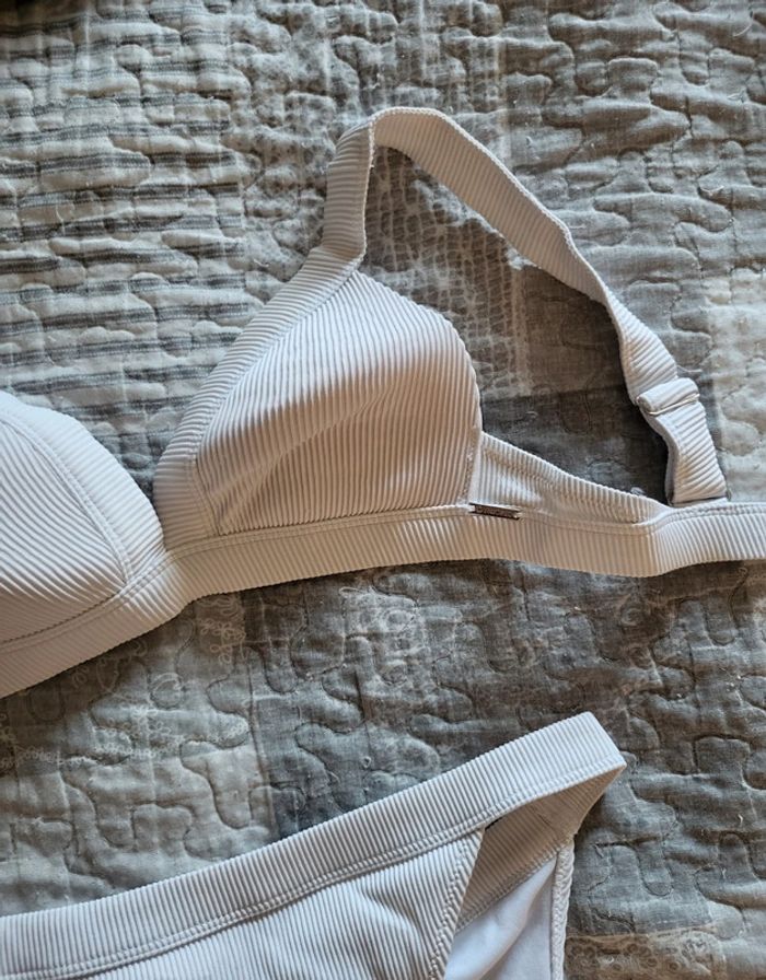 Maillot de bain blanc taille S - photo numéro 3