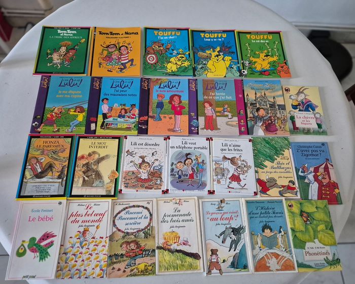 Lot 25 livres enfants