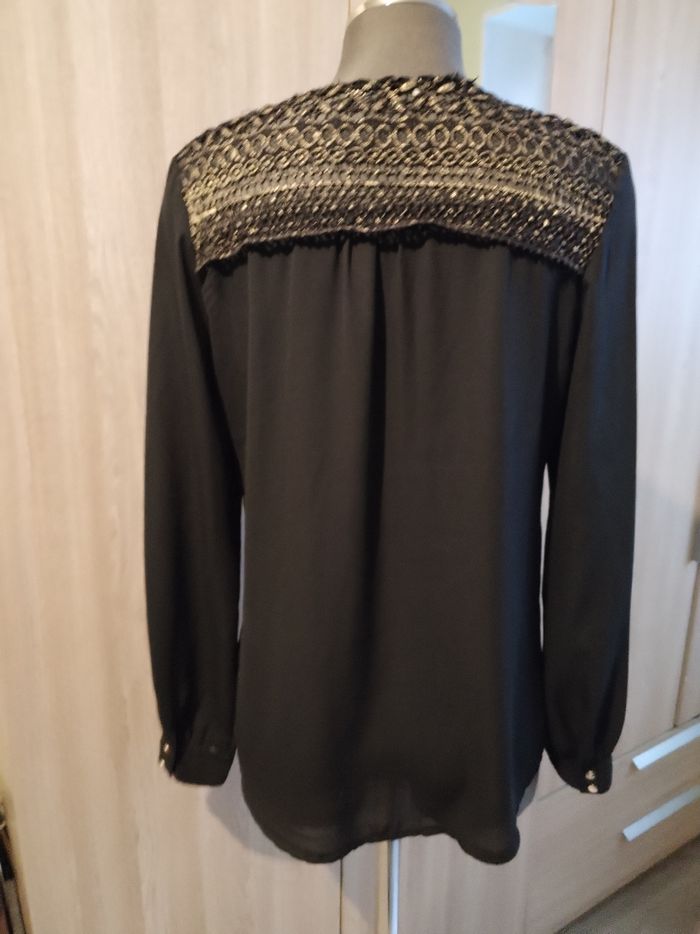 Chemise ou blouse femme manches longues taille 40 - photo numéro 3