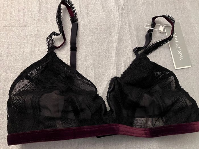 Soutien-gorge noir Vanity Fair neuf