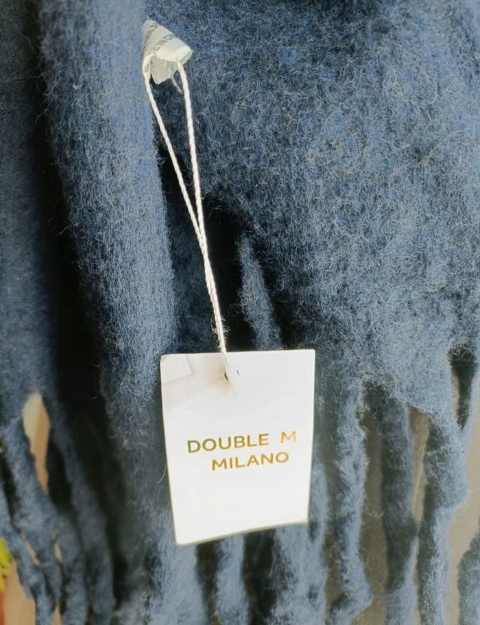 Grande écharpe double M milano d'environ 2 mètres - photo numéro 4