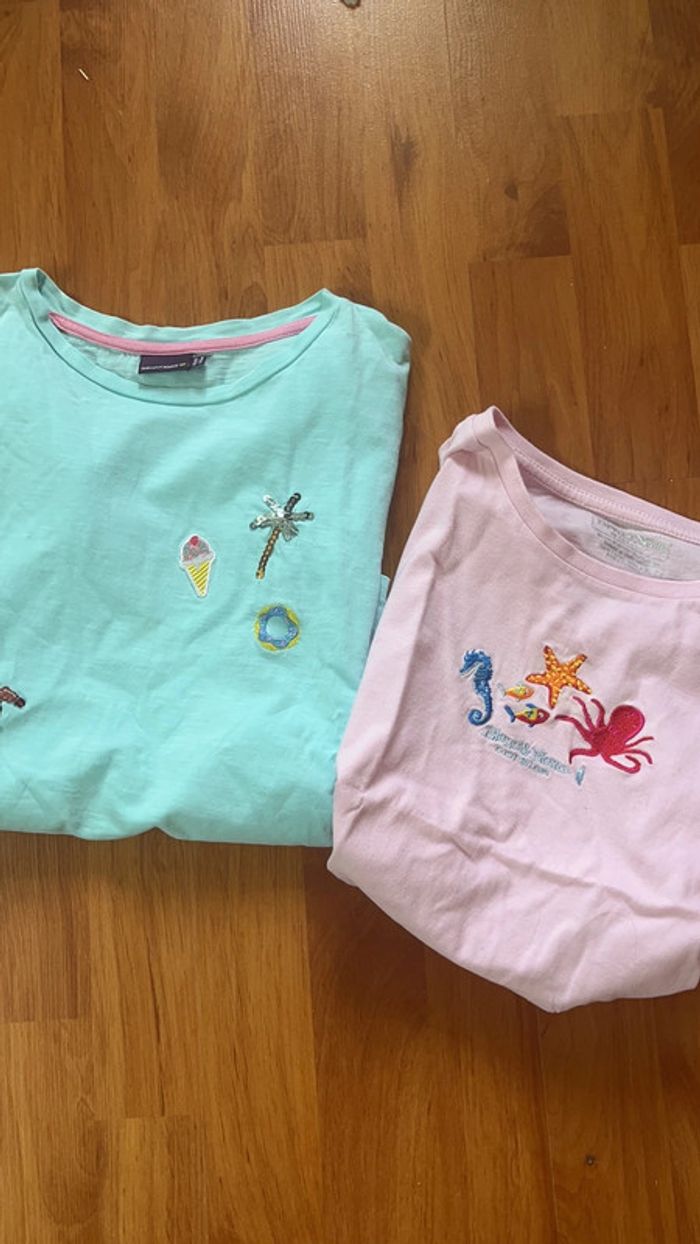 Lot t-shirt été 10 ans