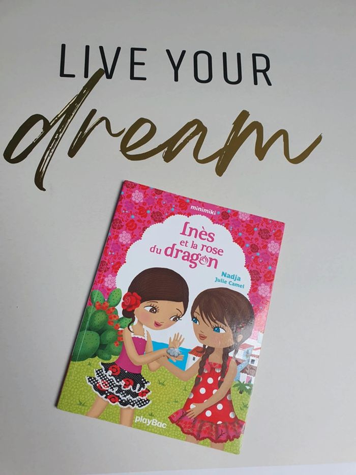 Livre Inès et la rose du dragon