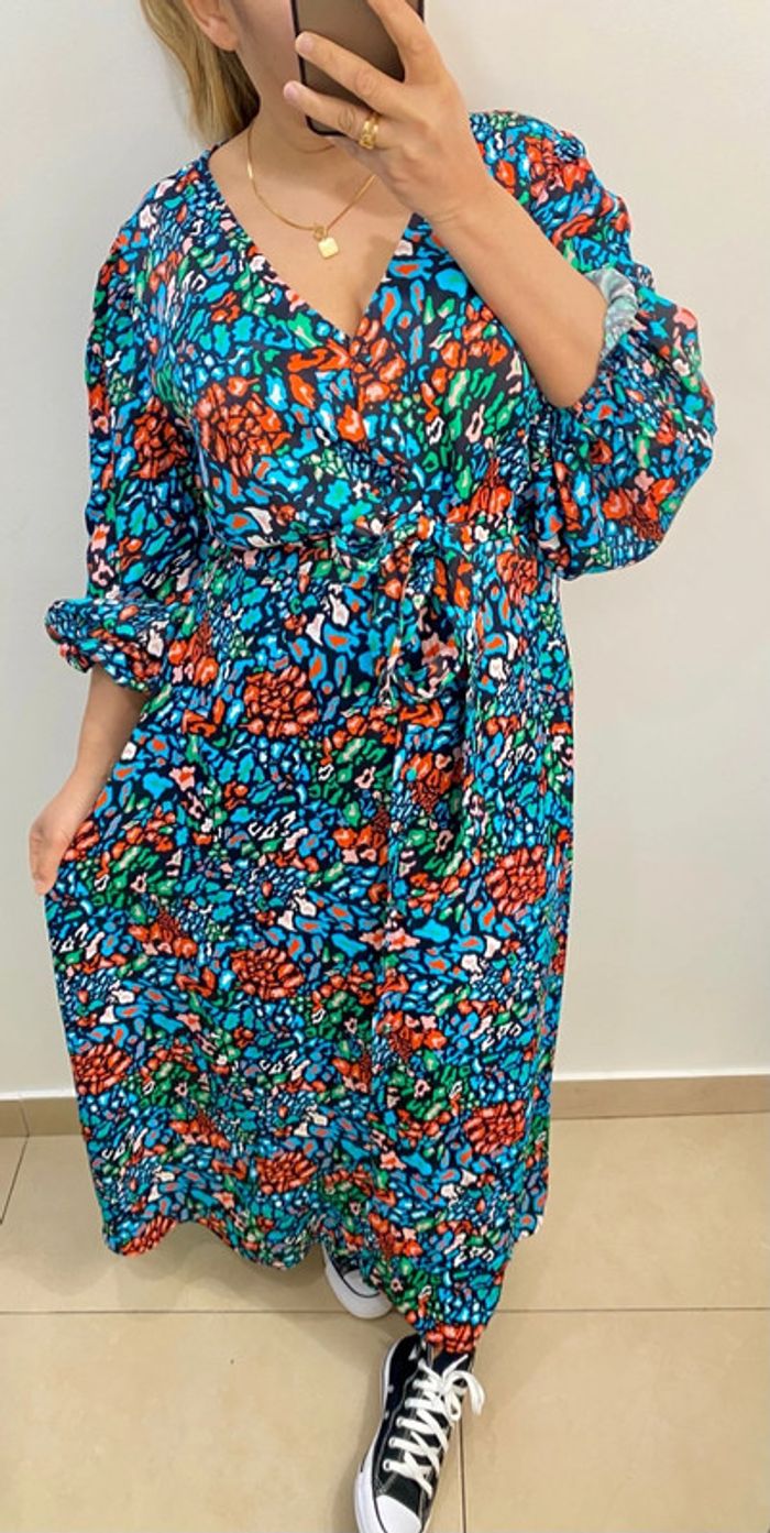 Robe Longue Imprimée - photo numéro 8