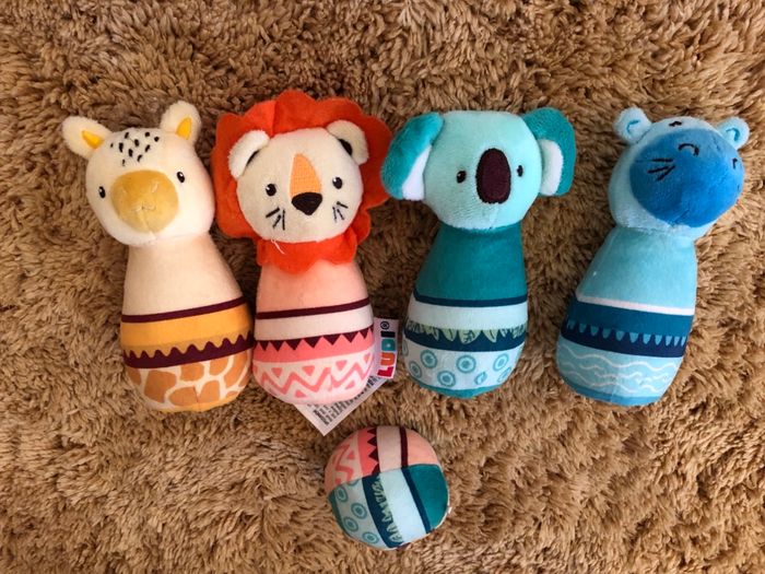Jeu de quille peluche - photo numéro 3