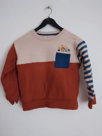 Pull 6/8 ans tape à l'oeil garçon
