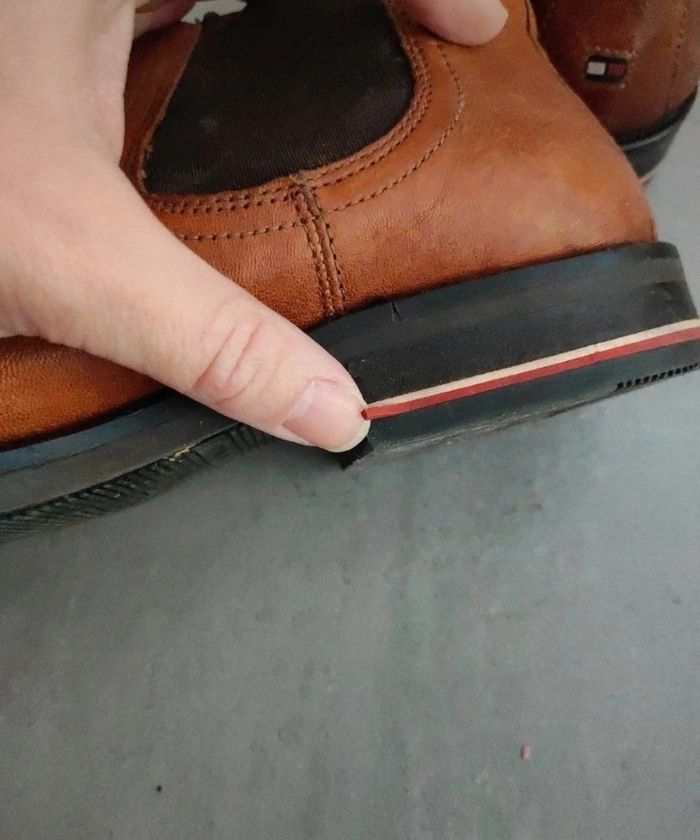 Bottines marron Tommy Hilfiger - photo numéro 4