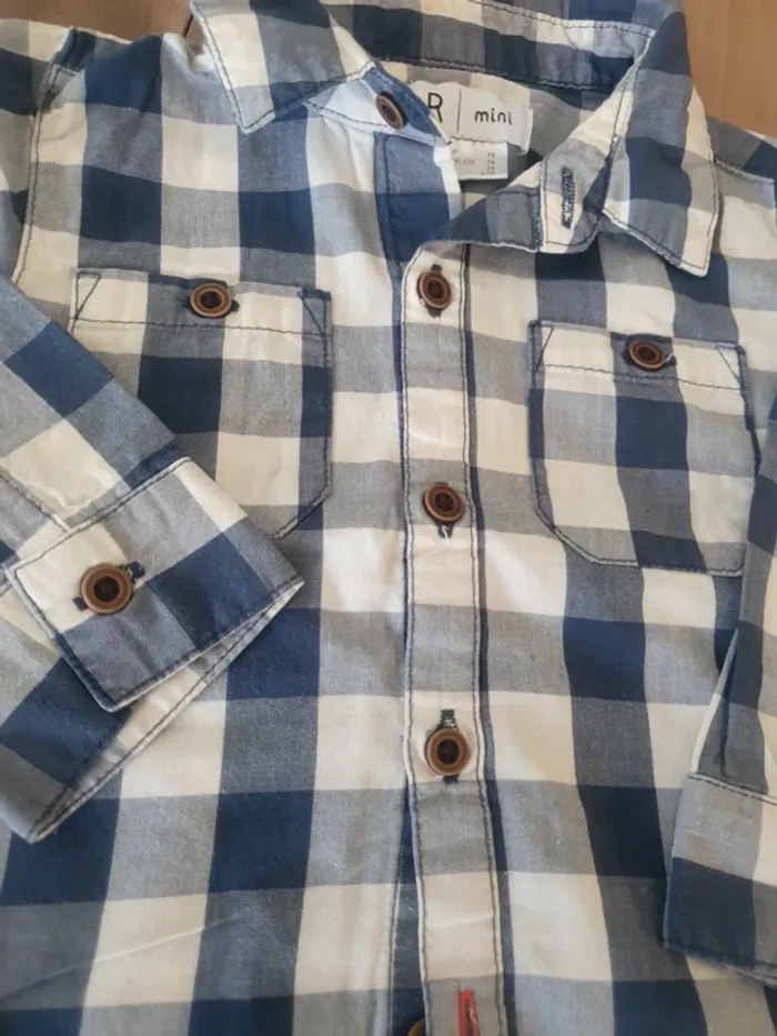 Chemise carreaux - photo numéro 2
